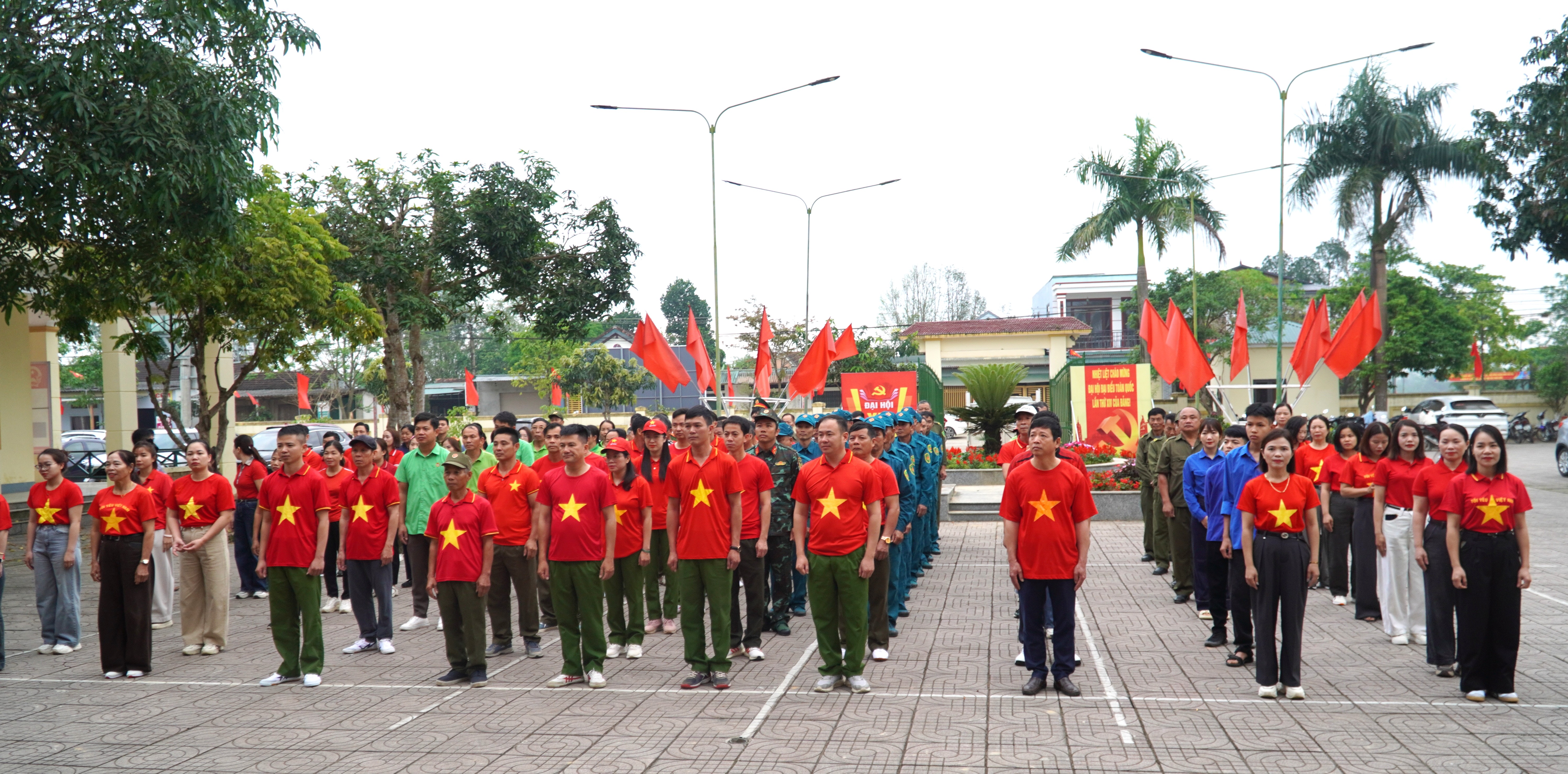 Xã Hương Xuân tổ chức ngày chạy Olympic "Vì sức khỏe toàn dân - Vì an ninh tổ quốc" năm 2026.