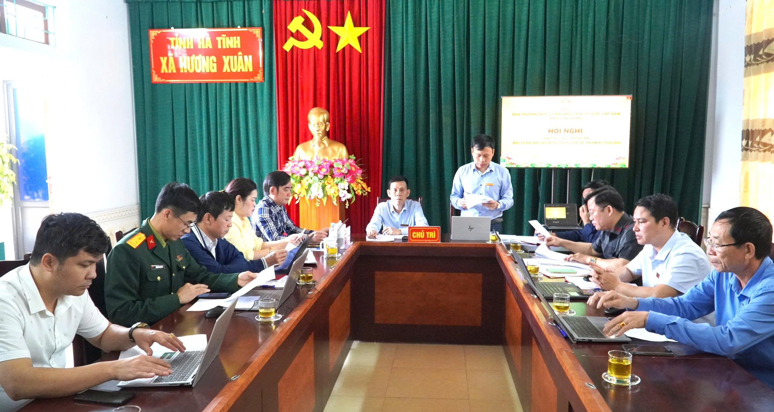 Hương Xuân tổ chức Hội nghị hiệp thương lần thứ ba, lựa chọn lập danh sách người ứng cử Đại biểu HĐND xã nhiệm kỳ 2026 - 2031