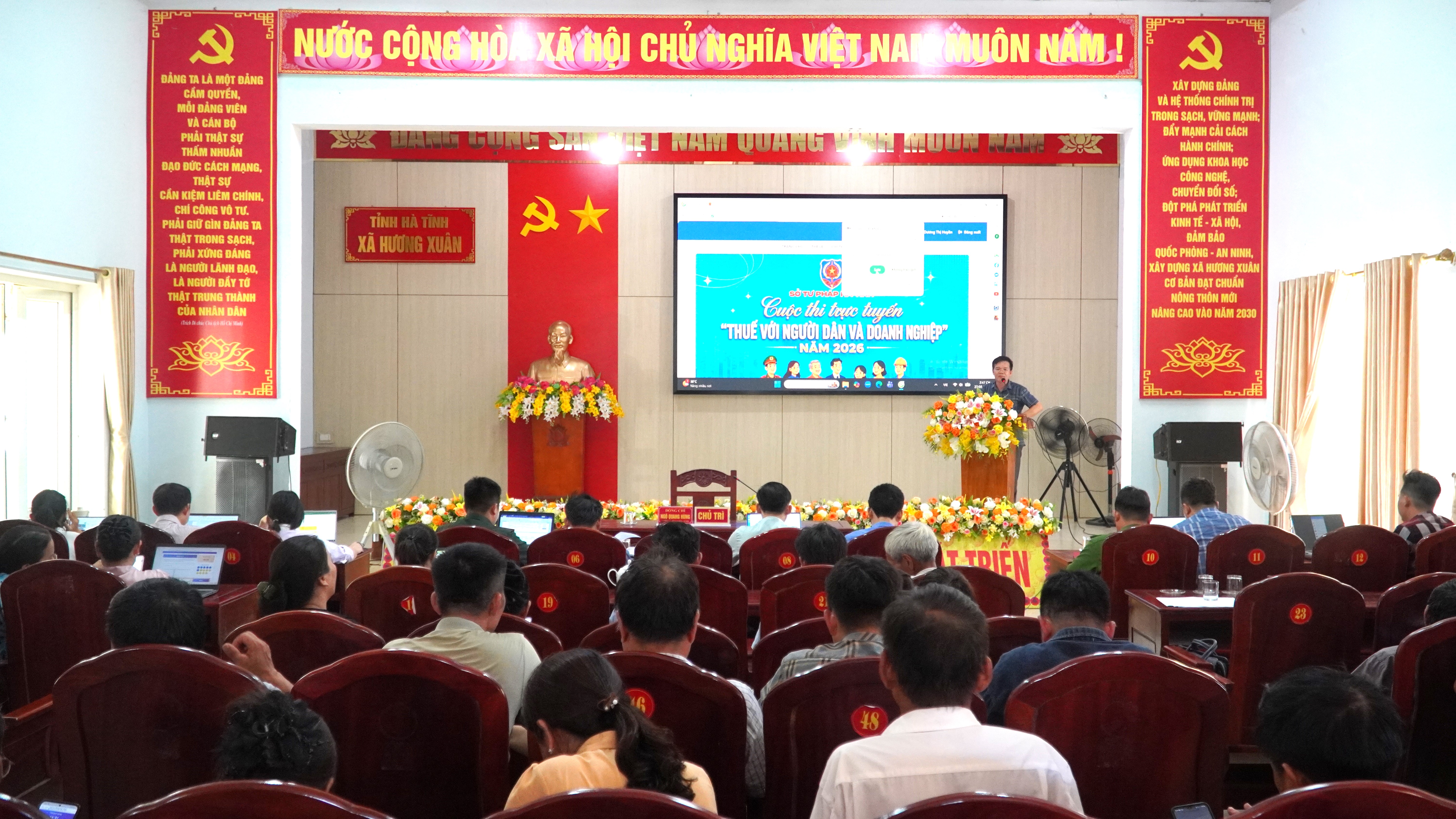 Xã Hương Xuân triển khai Cuộc thi trực tuyến “Thuế với người dân và doanh nghiệp” năm 2026
