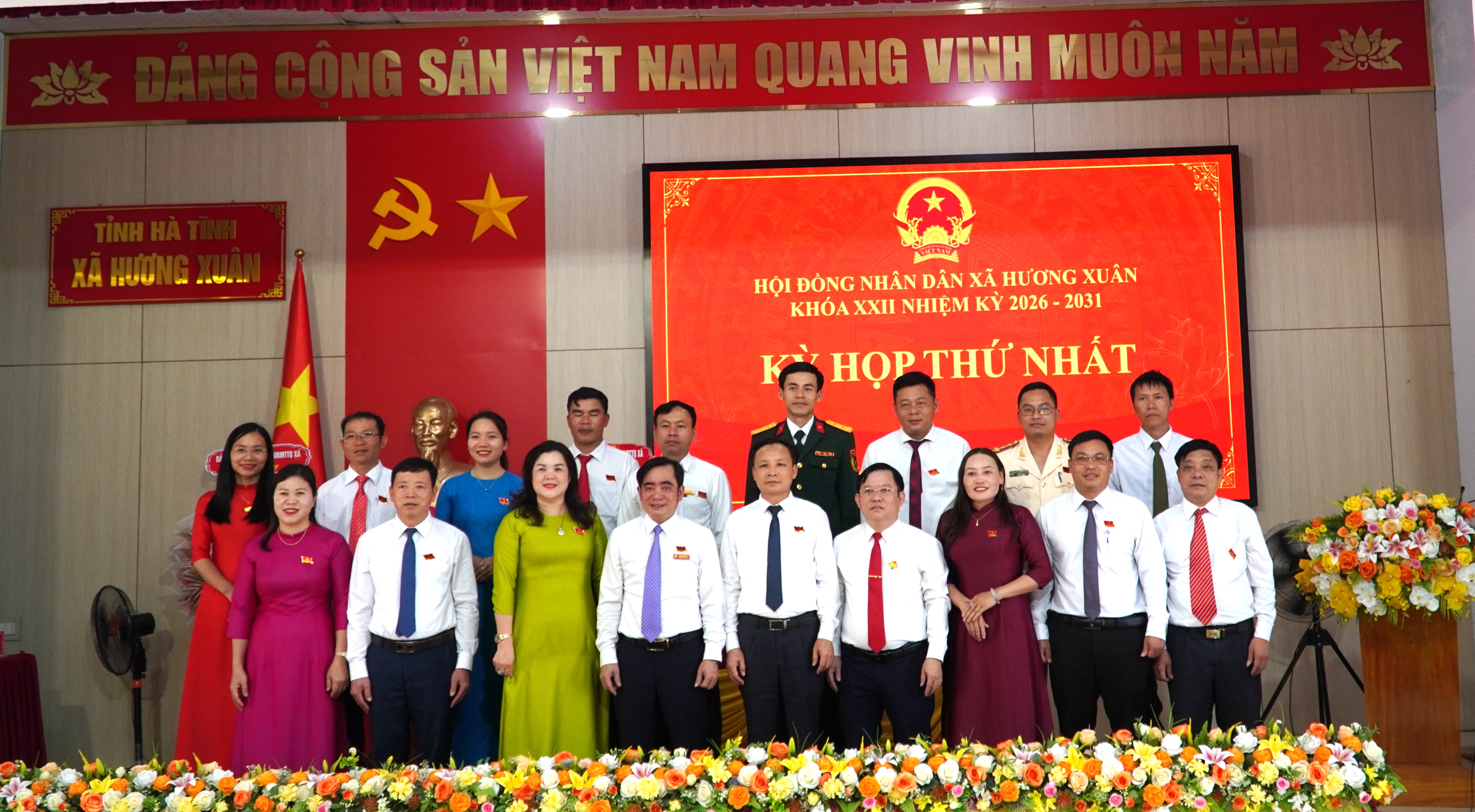 KỲ HỌP THỨ NHẤT HĐND XÃ HƯƠNG XUÂN KHÓA XXII, NHIỆM KỲ 2026 – 2031.