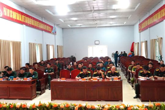 Xã Hương Xuân thực hiện nhiệm vụ diễn tập tác chiến xã trong khu vực phòng thủ năm 2026