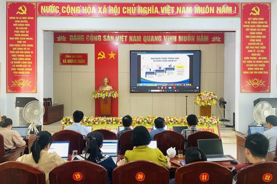 Xã Hương Xuân tham gia Hội nghị tập huấn ứng dụng trí tuệ nhân tạo (AI) trong thực thi công vụ năm 2026