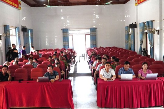 Xã Hương Xuân tổ chức “Ngày chuyển đổi số ở cơ sở” tại thôn Thuận Hòa và thôn Trường Giang