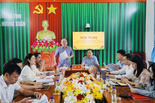 Xã Hương Xuân rà soát các chỉ tiêu kinh tế - xã hội, phấn đấu đạt tốc độ tăng trưởng kinh tế trên 10% năm 2027