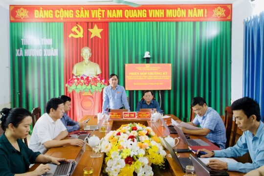 HĐND xã Hương Xuân đánh giá kết quả hoạt động tháng 10, triển khai nhiệm vụ trọng tâm tháng 11/2026 