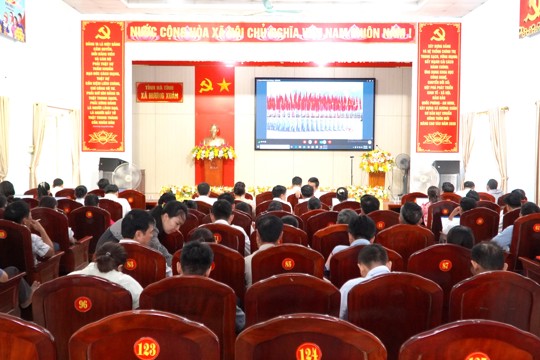 Hương Xuân tham dự Hội nghị toàn quốc nghiên cứu, học tập, quán triệt và triển khai thực hiện một số Nghị quyết, Chỉ thị của Bộ Chính trị