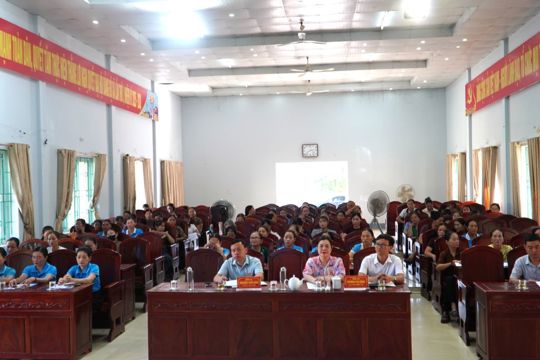 Xã Hương Xuân tổ chức tập huấn chuyển giao ứng dụng Khoa học, Công nghệ trong sản xuất nông nghiệp tuần hoàn và bảo vệ môi trường
