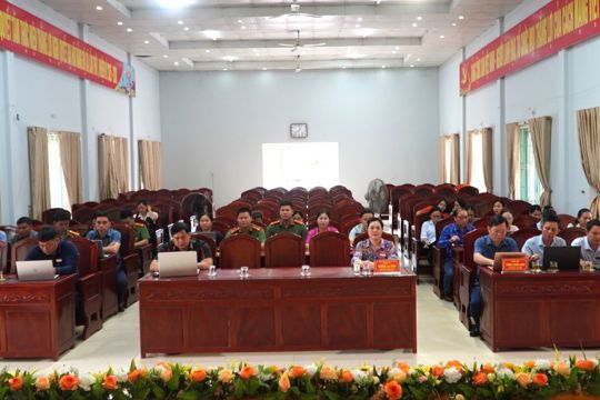 Xã Hương Xuân tổ chức Hội nghị tập huấn công tác bảo vệ bí mật nhà nước năm 2026 